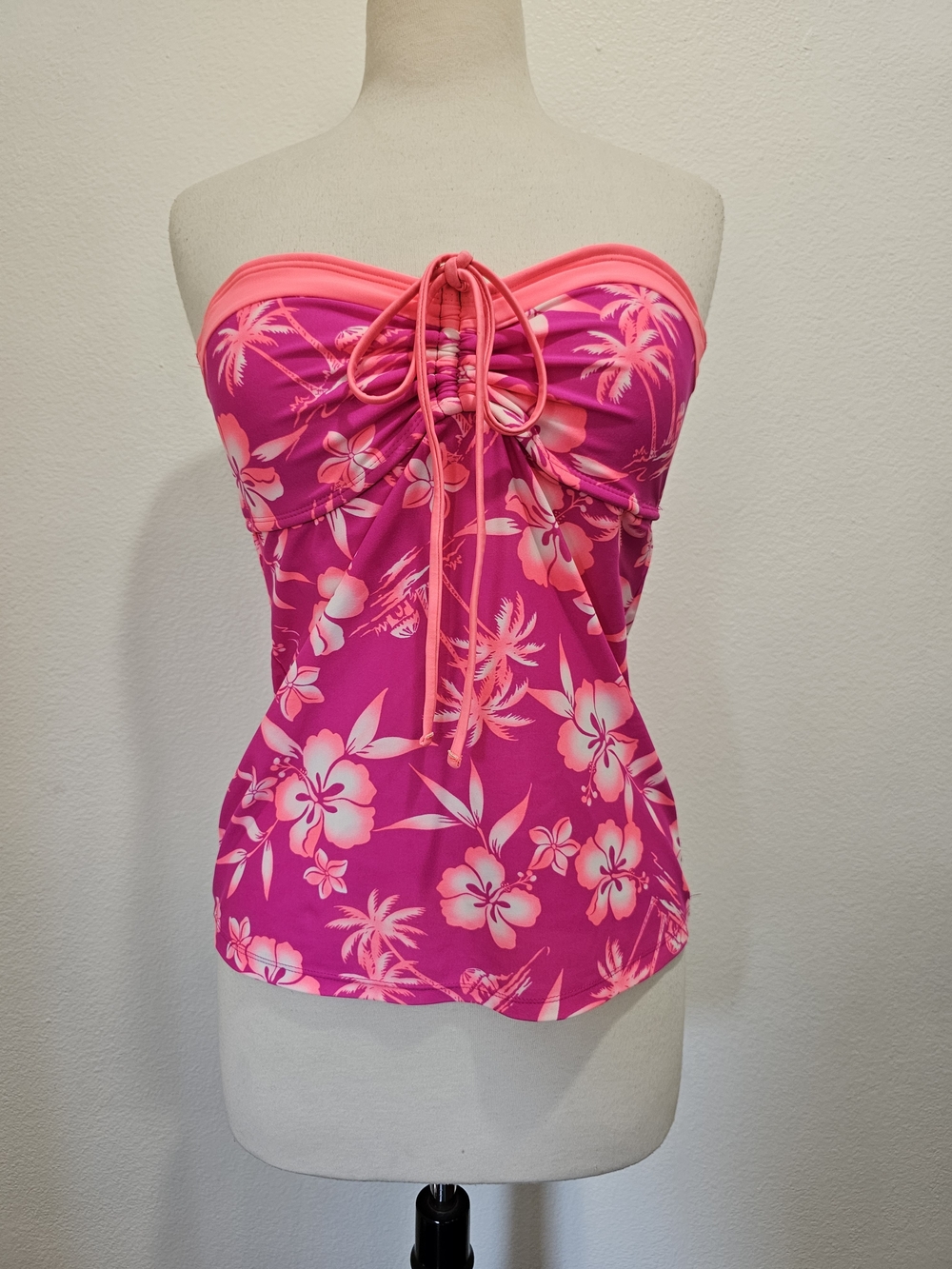 Pink Floral Swim Set